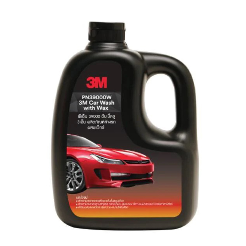 3M CAR WASH WITH WAX SHAMPOO 1000ML