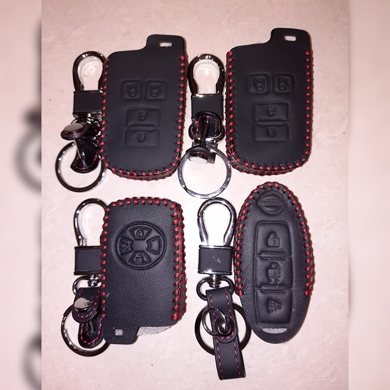 leather remote car key cover